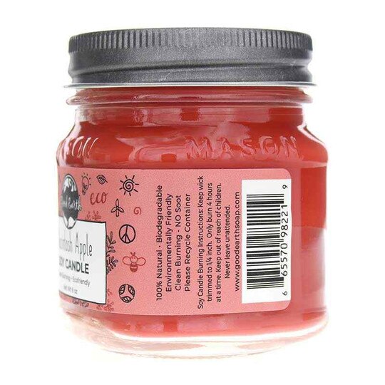 Mason Jar Soy Candle, GOE